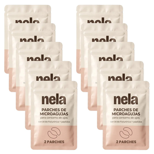 10 Bolsas (20 Parches de Microagujas)