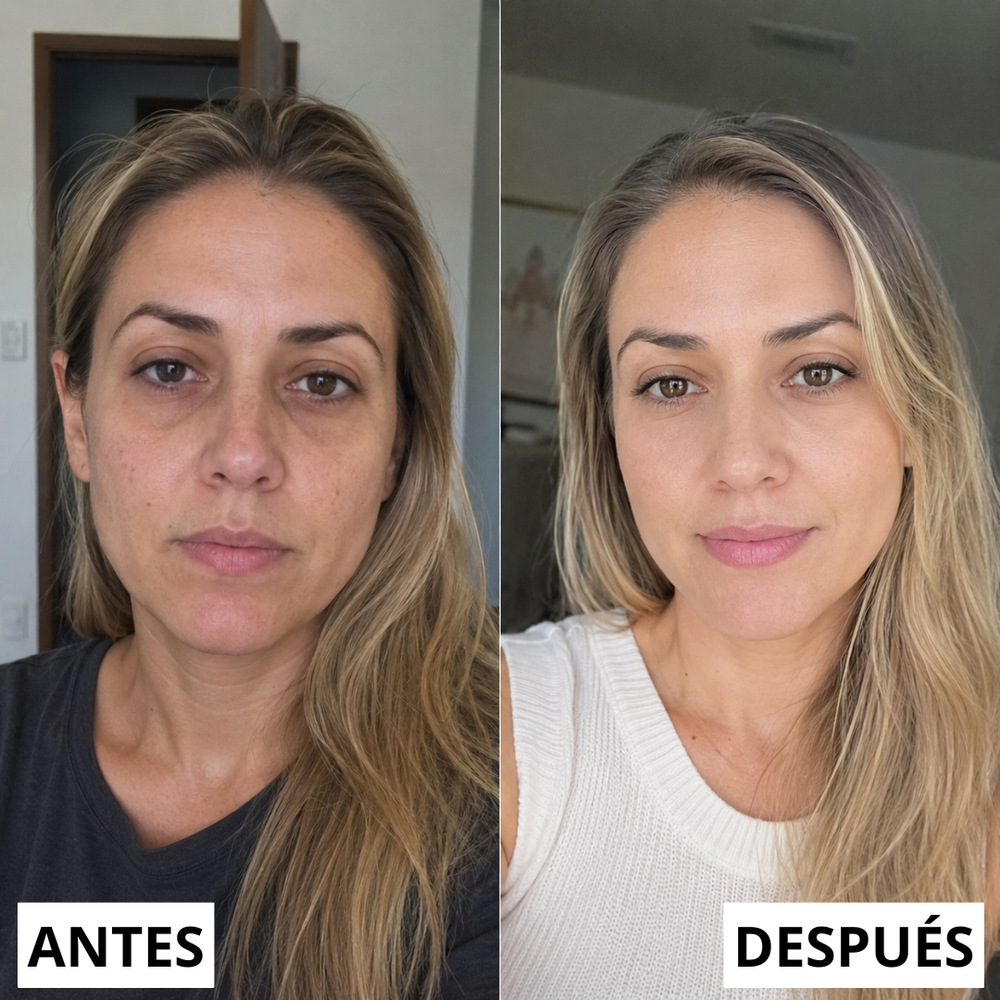 Antes y después con Nela