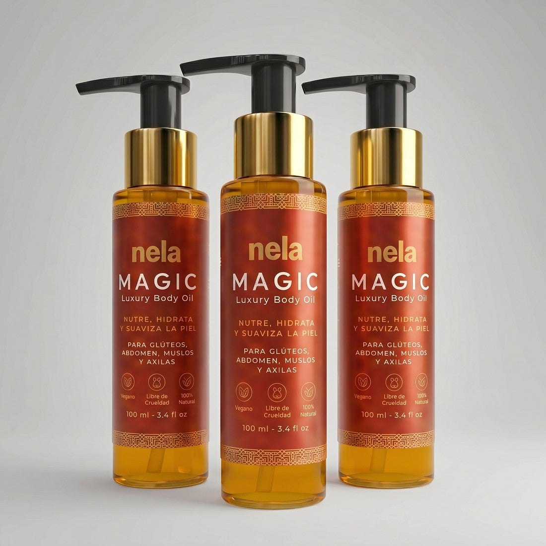 Aceite Corporal Mágico - 3 Botellas (300ml)